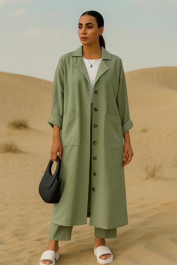 Long Sleeve Top and Trouser Set