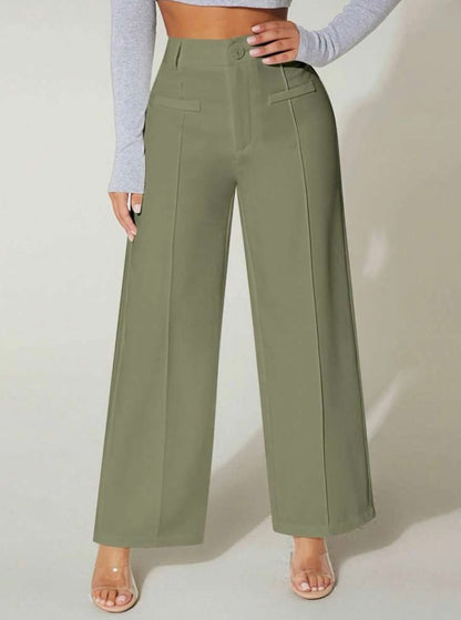 Ladies Wide Leg Pants