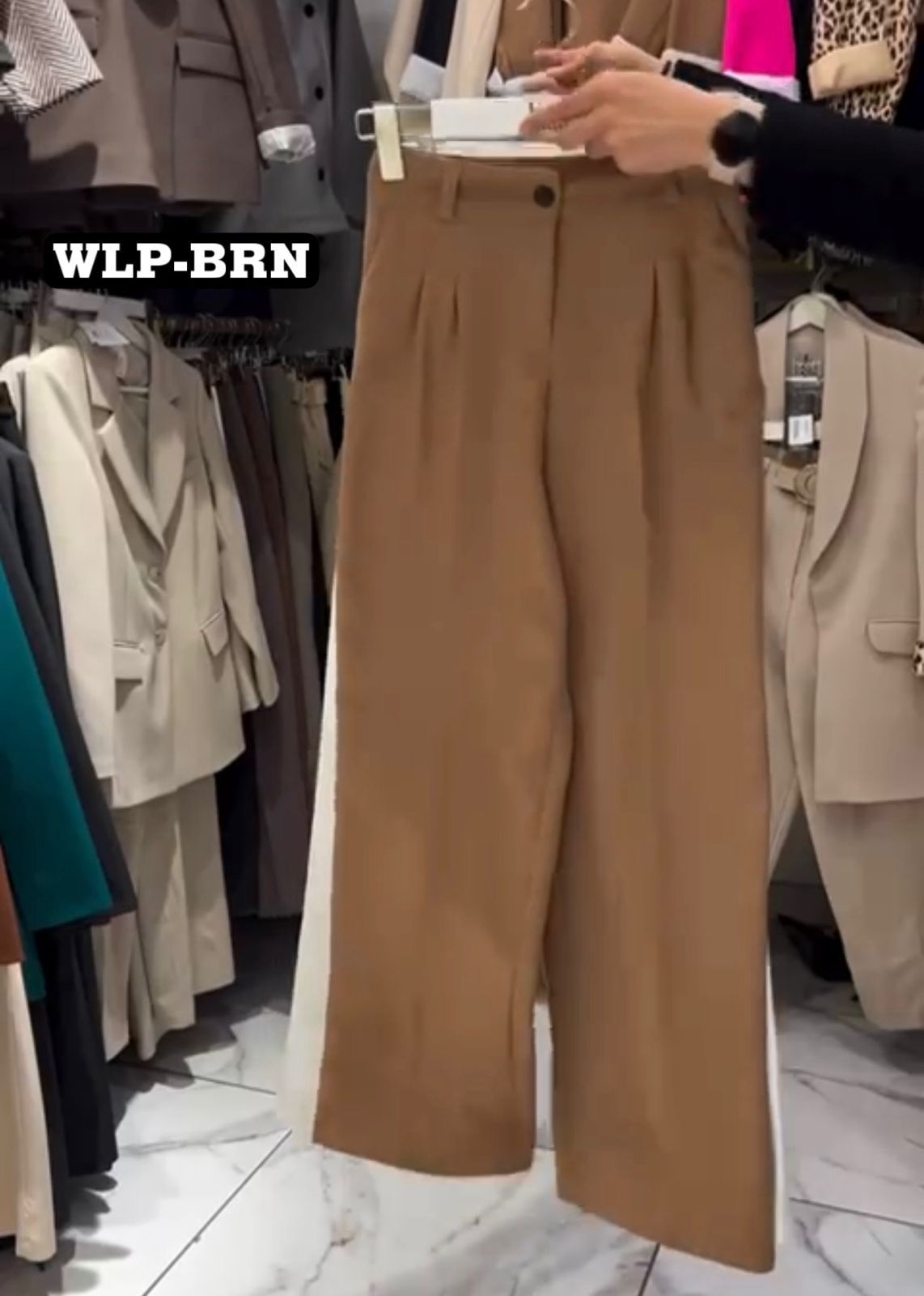 Ladies Wide Leg Pants