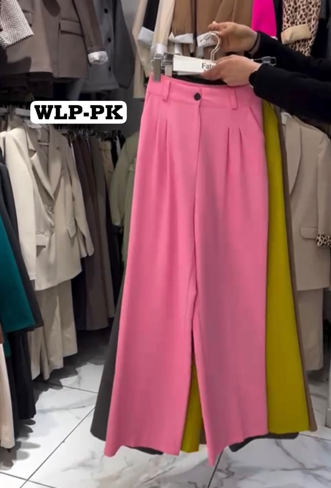 Ladies Wide Leg Pants