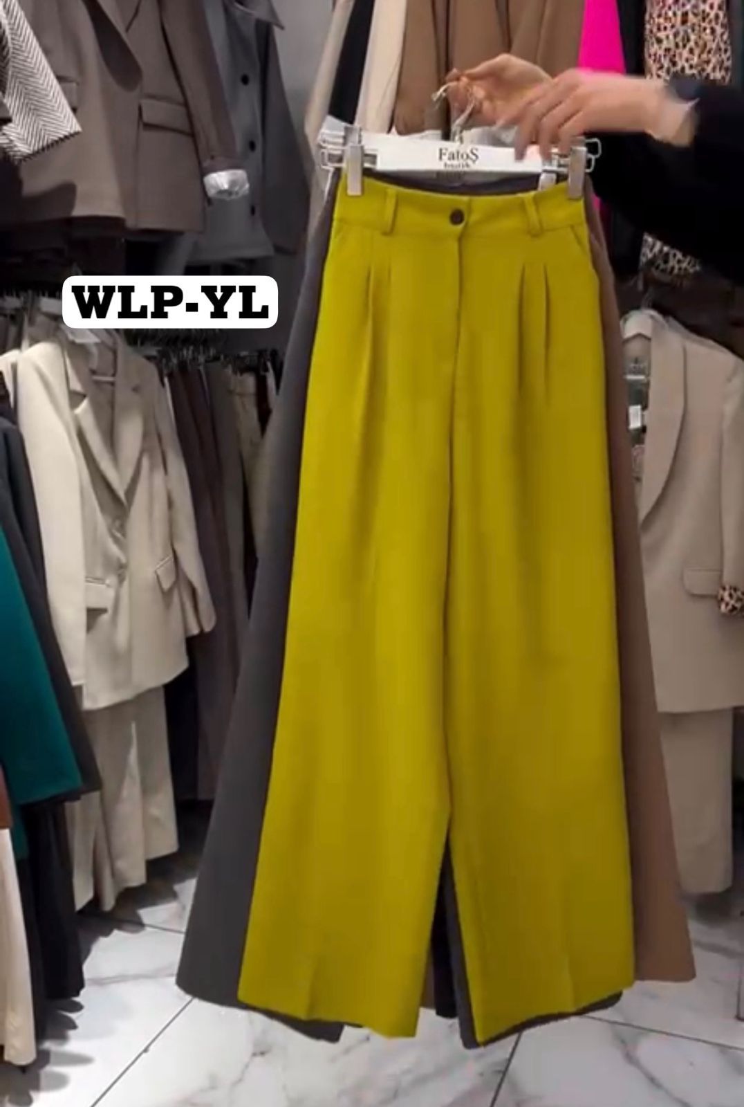 Ladies Wide Leg Pants