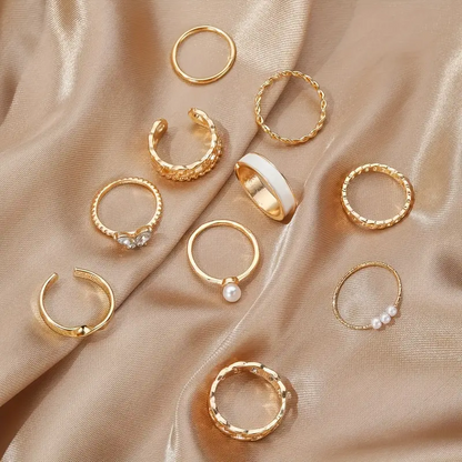 Set of 10 Rings