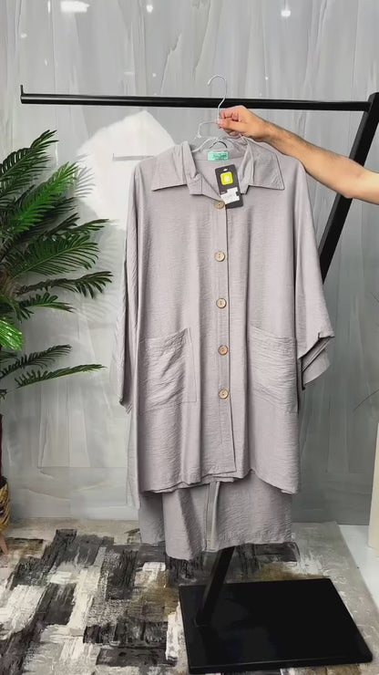 Double Pocket Shirt & Trouser Set